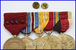 US Navy 5 Place Medal Bar WW2. YMU595