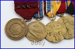 US Navy 5 Place Medal Bar WW2. YMU595