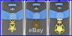 US ORDER WW2, Army, Navy, Air force, Current Versions OF MEDAL HONOR RARE