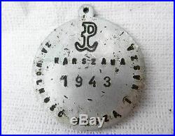 Unique WW2 Medal of the Polish Underground State and Armia Krajowa, 1943
