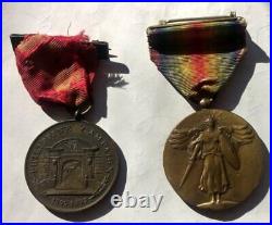 United States Navy Numbered Philippine Medal/ww1 Medal & Rare Good Conduct Medal