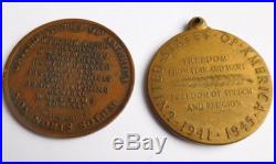 United States World War 1 Souvenir Medal & World War 11 Victory Medal