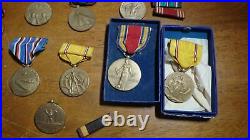 United states army aircorps ww11 u s navyn medal collection charles catania