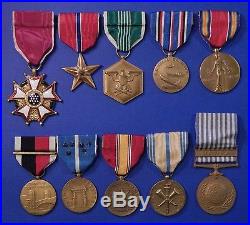 Us Lom Ww2 Korea Medal Group Lt Col Awarded Korean Order Wharang X8118