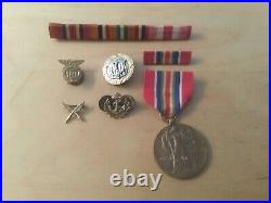 Us Ww2 Merchant Marine Medal Grouping
