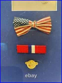VINTAGE 1945 WW II Medal Set