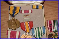 VINTAGE LOT MILITARY Merit Medal awards ribbons pins AIR FORCE Joint service