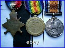 Victorian Boer War QSA KSA WW1 medal TALANA DOL LN BELFAST clasp Leicester Regt