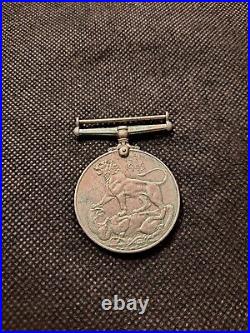 Vintage 1945 Uk Military Georgius VI World War II Military Medal! E7155dxxx