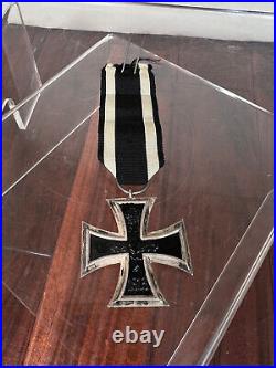 Vintage Antique WW1 German Imperial 2nd Class Iron Cross Medal 1813-1914