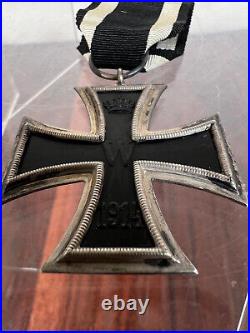 Vintage Antique WW1 German Imperial 2nd Class Iron Cross Medal 1813-1914