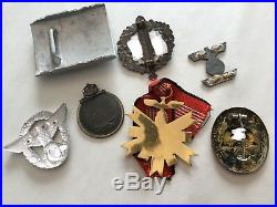 Vintage Collectible WW2 Medals & Badges USA & Germany Rare