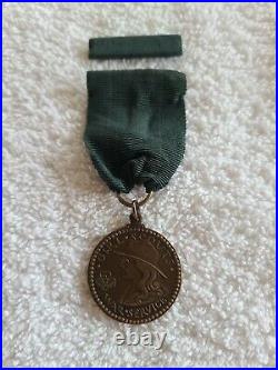 Vintage Girl Scout World War I 1918 Liberty Loan Campaign Service Medal / Award