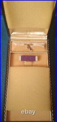 Vintage Military medals ww2 Nam jewel case withbox sharp shoot