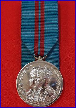 Vintage Pre Ww1 British King George V Delhi Durbar Coronation Medal