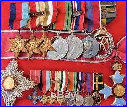 Vintage & Rare Kbe Ww2 Medal Group Brigadier General Sir Duncan Anderson T. D