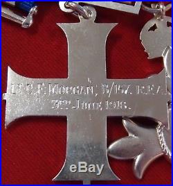 Vintage & Rare Ww1 British Army Order British Empire Military Cross Medal Group