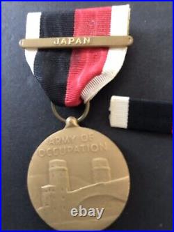 Vintage WW2 US medal lot! Soldier's medal, Bronze Star, Occupation Of Japan Etc