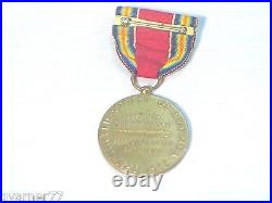 Vintage WWII World War II 2 Four Freedoms Coin Medal 19411945 with Ribbon & Bar