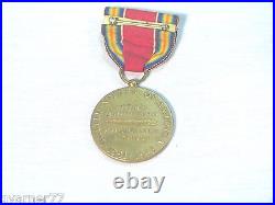 Vintage WWII World War II 2 Four Freedoms Coin Medal 19411945 with Ribbon & Bar