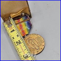 Vintage WWI United States Inter-Allied Victory Medal France Clasp in Box