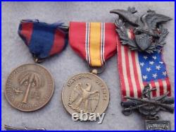 Vintage War Medals & Bars Philippines M No 1514 & More Estate Find