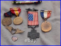 Vintage War Medals & Bars Philippines M No 1514 & More Estate Find