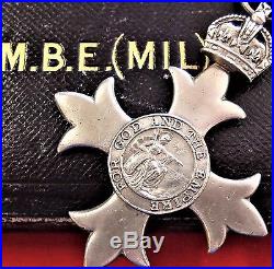 Vintage Ww1 British Order Of The British Empire Military Type 1 Dated 1919 Medal