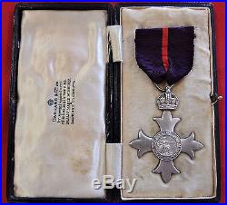 Vintage Ww1 British Order Of The British Empire Military Type 1 Dated 1919 Medal