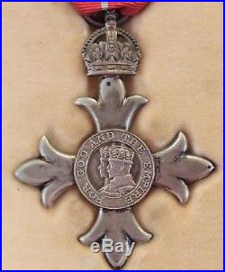 Vintage Ww2 British Order Of The British Empire Military Type 2 Medal