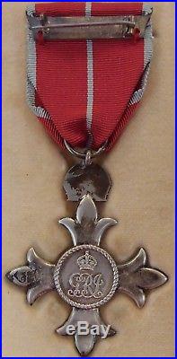 Vintage Ww2 British Order Of The British Empire Military Type 2 Medal