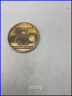 Vtg. RARE WW I 1917-1919 HEROES VICTORY BRONZE MEDALLION/MEDAL ORANGE COUNTY, CA