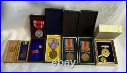 Vtg WWII WW2 Japanese 1937-45 China Incident Soldier War Medal Military Pin Lot