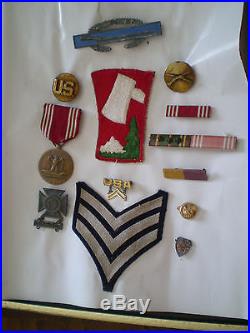 WORLD WAR ll COLLECTION OF MEDALS AND RIBBONS