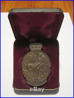WW1 Australian ANZAC Commemorative Medallion / medal. Tasmanian M. M winner