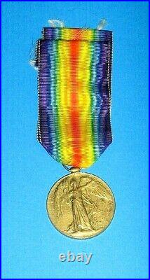 WW1 Australian Victory Medal Named 3408 PTE. H. BORRELL 16th BN AIF
