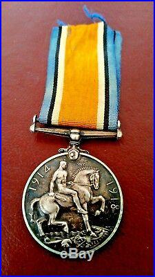 WW1 BRITISH WAR MEDAL 1914-1918 Awarded to SPR. F. GOWTHORPE. R. E