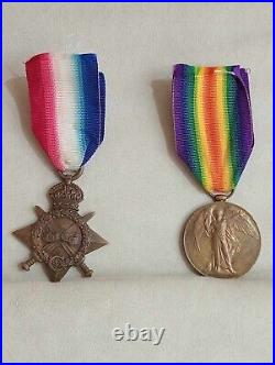WW1 British Empire Victory And Campaign Medals SGT. P. J Holder