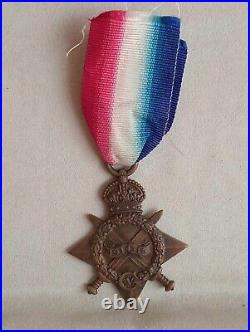 WW1 British Empire Victory And Campaign Medals SGT. P. J Holder