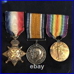 WW1 British Medal Group Machine Gun Corp Wales Reg