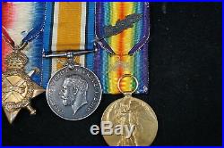 WW1 British RNAS DSC Medal Grouping & Service Records To Flt S Lt W. T. S Williams