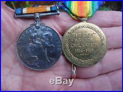 Ww1 Canadian Casualty Medals 14th Battalion Died Of Wounds 1916 Somme Ancre