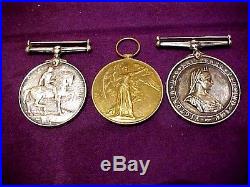 Ww1 Cpl, W. Batten Royal Irish Rifles/royal Irish Fusiliers, Unusual Set Of Medals