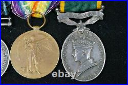 WW1 Canadian Army Medical Corps CAMC CEF Medal Group Named To Sjt Field