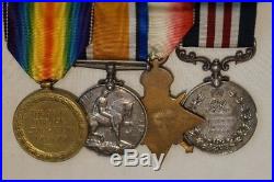 WW1 Canadian CEF Medal Group Military Medal MM 49th Btn and Trio
