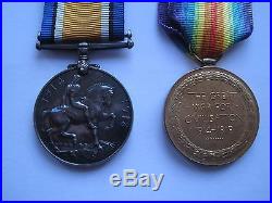Ww1 Death Plaque & Medals, Old Contemptible, From Camden Town London