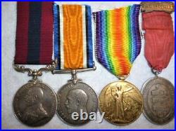 WW1 Distinguished Conduct Medal Group of (4) to Seaforth Highlanders, KIA