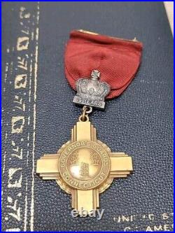 WW1 Era Connecticut Governor's Guards Long Service Medal Earliest Variant 15 Yrs