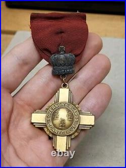 WW1 Era Connecticut Governor's Guards Long Service Medal Earliest Variant 15 Yrs