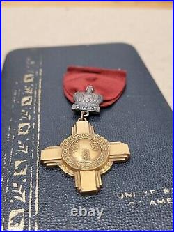 WW1 Era Connecticut Governor's Guards Long Service Medal Earliest Variant 15 Yrs